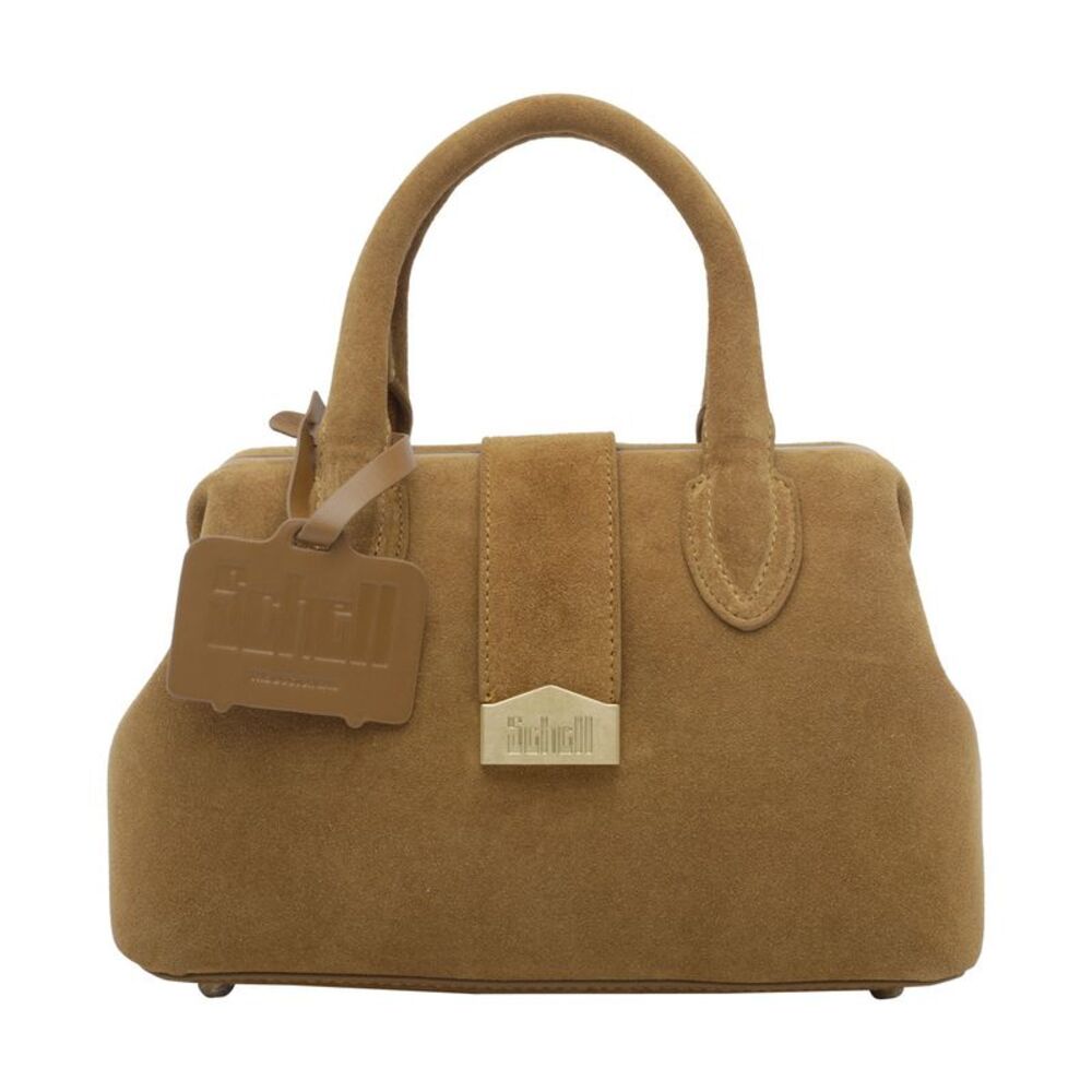 Schell Women Small Suede Doctor Handbag